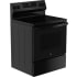 GE 600 Series GRF600AVBB - 30 Inch Freestanding Electric Smart Range Angle