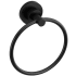 Rohl ST7BK - Star Towel Ring in Black