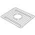 Rohl WSGRB3118SS - Wire Kitchen Sink Grid
