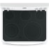 GE JB655DKWW - 12"/9" Dual Element, 9"/6" Power Boil element, and Fifth Element Warming Zone