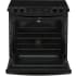 GE JD630DTBB - 30 Inch Drop-In Electric Range Black Gloss Oven Interior