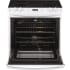 GE JD630DTWW - 30 Inch Drop-In Electric Range Black Gloss Oven Interior