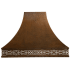 Vent-A-Hood Designer Series JDH236C1OL - Antiqued Hammered Copper Finish with Lynn Sears Designer Lip Treatment