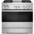 JennAir NOIR™ JDRP536HM - NOIR™ 36-inch Dual-Fuel Professional Range with Chrome-Infused Griddle