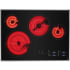 JennAir Oblivion Glass Series JEC4430KS - 30 Inch Electric Cooktop with 4 Elements