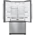 JennAir NOIR™ JFFCF72DKM - 36 Inch Freestanding French Door Refrigerator in Opened View