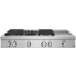 JennAir NOIR™ JGCP748HM - NOIR™ 48-inch Gas Professional-Style Rangetop with Chrome-Infused Griddle and Grill