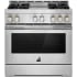 JennAir RISE™ JGRP536HL - 36-inch RISE™ Gas Professional-Style Range with Chrome-Infused Griddle