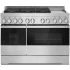 JennAir NOIR™ JGRP548HM - 48-inch NOIR™ Gas Professional-Style Range with Chrome-Infused Griddle