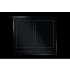 JennAir Oblivion Glass Series JIC4724HB - Front View