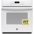 GE JKS3000DNWW - 27 Inch Built-In Single Wall Oven Fit Guarantee
