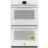 GE JTD3000DNWW - 30 Inch Double Smart Wall Oven Fit Guarantee