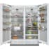Miele MasterCool Series MIREFFR20 - Side-by-Side Column Refrigerator &amp; Freezer Set