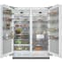 Miele MasterCool Series MIREFFR21 - Side-by-Side Column Refrigerator &amp; Freezer Set
