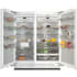 Miele MasterCool Series MIREFFR12 - Side-by-Side Column Refrigerator &amp; Freezer Set