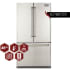 Kucht Professional K748FDS - 36 Inch Freestanding French Door Refrigerator in Features View