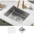 Kraus Dex Series KA1US21B - 21" Undermount 16 Gauge Stainless Steel Single Bowl Kitchen Sink