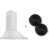 ZLINE KBCF24 - 24 Inch Convertible Wall Mount Range Hood