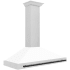 ZLINE Autograph Edition KB4SNZWM48MB - 48 Inch Wall Mount Chimney Hood White Matte Shell