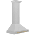 ZLINE Autograph Edition KB4SNZ30CB - 30 Inch Wall Mount Chimney Hood DuraSnow® Stainless Steel
