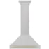 ZLINE Autograph Edition KB4SNZ36G - 36 Inch Wall Mount Chimney Hood