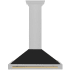 ZLINE Autograph Edition KB4SNZBLM36G - 36 Inch Wall Mount Chimney Hood