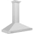 ZLINE KB4STX48 - 48 Inch Wall Mount Chimney Hood with 3 Minute AutoTimer with Delayed Shutoff