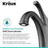 Kraus Arlo Series KBF1201ORB - Aerator Features