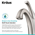 Kraus Arlo Series KBF1201SFS - Aerator Features