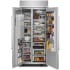 KitchenAid KBSD706MPS - 36 Inch Built-In Side by Side Refrigerator in Used View