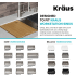Kraus KCBWS103BB - Designed To Fit Kraus Workstation Sinks