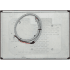 KitchenAid KCES550HBL - 30 Inch Electric Cooktop Back