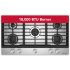 KitchenAid KCGK336SSS - 36 Inch Gas Cooktop with 5 Versatile Burners