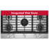 KitchenAid KCGK536SSS - 36" Gas Cooktop with 5 Burners