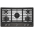 KitchenAid KCGK736SBE - 36" Gas Cooktop with 5 Burners