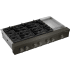 KitchenAid KCGK948TBE - 48-inch 6-Burner Gas Commercial-Style Rangetop with Griddle