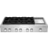KitchenAid KCGK948TSS - 48-inch 6-Burner Gas Commercial-Style Rangetop with Griddle