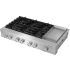 KitchenAid KCGK948TSS - 48-inch 6-Burner Gas Commercial-Style Rangetop with Griddle