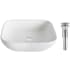 Kraus Elavo Series KCV127CH - 16.14" Single Bowl Ceramic Vessel Sink with 5.51" Depth