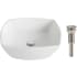Kraus Elavo Series KCV126BN - 16.5" Top Mount Single Bowl Vessel Sink with 5.5" Depth