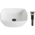 Kraus Elavo Series KCV126ORB - 16.5" Top Mount Single Bowl Vessel Sink with 5.5" Depth