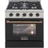 Kucht Professional KDF302KGOLD - 30 Inch Freestanding Dual Fuel Range