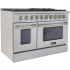 Kucht Professional KDF482LPS - 48 Inch Freestanding Dual Fuel Range