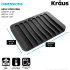 Kraus KDM05BL - Soap Drying Mat Dimension