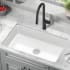 Kraus KE1US32GWH - Front View Sink