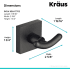 Kraus Ventus Series KEA17702MB - Dimensions