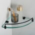 Kraus KEA18846MB - Elie™ Collection 8 Inch Glass Corner Bathroom Shelf