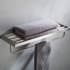 Kraus KEA19942BN - Stelios™ Collection 24 Inch Bathroom Shelf with Towel Bar