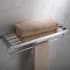 Kraus KEA19942CH - Stelios™ Collection 24 Inch Bathroom Shelf with Towel Bar
