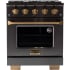 Kucht Professional Gemstone™ KEG303LP - 30 Inch Freestanding Gas Range in Front View